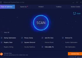Advanced SystemCare Professional screenshot