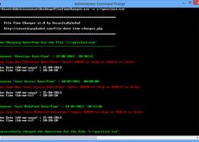 File Time Changer screenshot