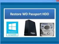 Restore WD Passport HDD screenshot