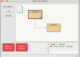 BlueJ screenshot