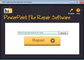 Hi5 Software PowerPoint File Repair screenshot