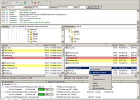 FileZilla Server screenshot