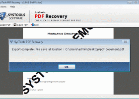PDF Recovery Software screenshot