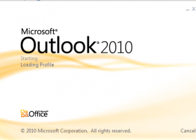 Microsoft Outlook 2010 screenshot