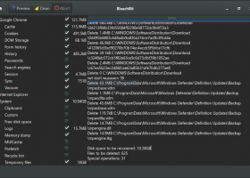 Portable BleachBit screenshot