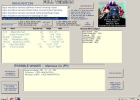 Horse Racing Neural Net Application screenshot