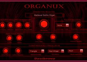 Organux VST VST3 Audio Unit screenshot