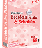 Multiple Broadcast Printer N Scheduler screenshot