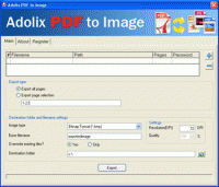 Adolix PDF to Image screenshot