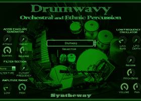 Drumwavy Percussion VST VST3 AU screenshot
