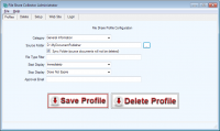 File Share Collector Administrator screenshot