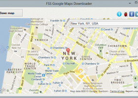FSS Google Maps Downloader screenshot