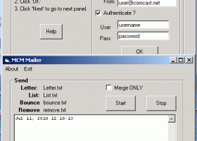 MarshallSoft Client Mailer for Foxpro screenshot