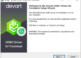 Freshdesk ODBC Driver by Devart screenshot
