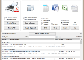 Directory List & Print Pro screenshot