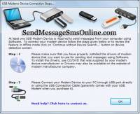Send SMS with GSM Modem screenshot