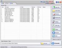 Word To PDF Converter screenshot