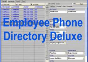 Employee Phone Directory Deluxe screenshot