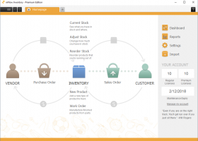 inFlow Inventory Software screenshot