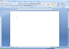 Microsoft Word screenshot