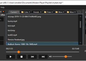 Modam Player screenshot
