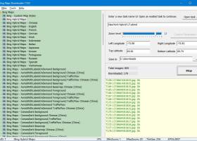 Bing Maps Downloader screenshot