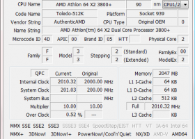 CrystalCPUID (32 bit) screenshot