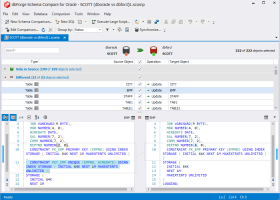 dbForge Schema Compare for Oracle screenshot