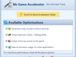 Mz Game Accelerator screenshot