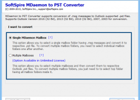 MDaemon to Outlook screenshot
