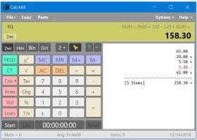 EnCalc screenshot