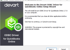 Devart ODBC Driver for QuickBooks screenshot