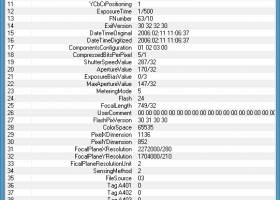 exif2xml screenshot
