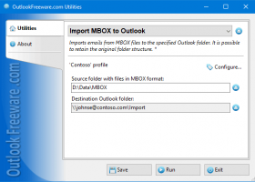 Import Messages from MBOX Files screenshot