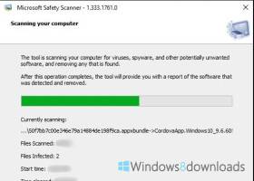 Microsoft Safety Scanner x64 screenshot