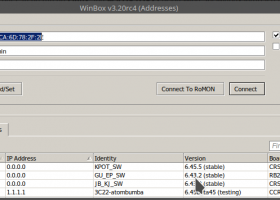 WinBox screenshot