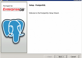 PostgreSQL screenshot