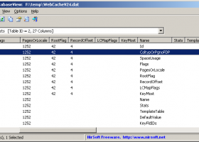 ESEDatabaseView screenshot