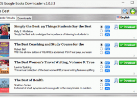 EDS Google Books Downloader screenshot