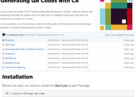 C# QR Code Generator screenshot