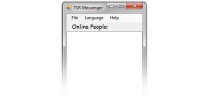TSR LAN Messenger screenshot