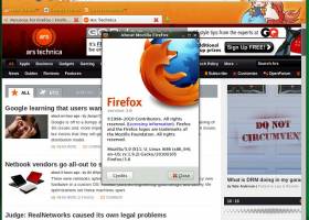 Firefox 3.6 screenshot