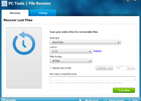 PC Tools File Recover screenshot