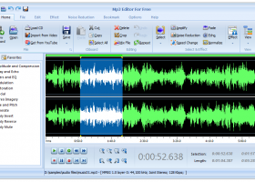 MP3 Editor for Free screenshot