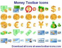 Money Toolbar Icons screenshot