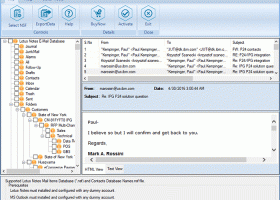 Lotus Notes NSF File Converter screenshot
