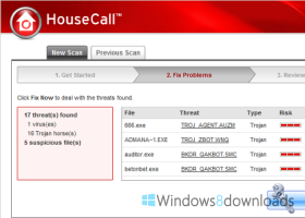 Trend Micro HouseCall screenshot