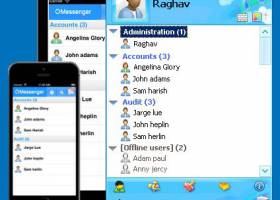 Outlook LAN Messenger screenshot