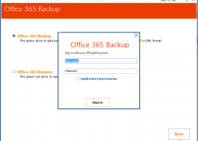 INTRIGUA Backup Office 365 screenshot