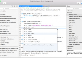 FileMaker Pro screenshot
